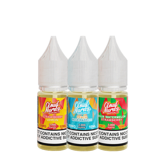 Cloud Nurdz 10ml Nic Salts | 10-Pack