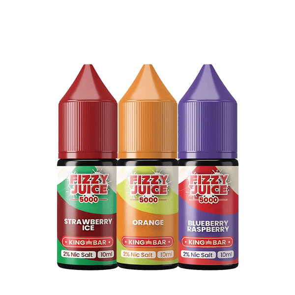 Fizzy Juice 5000 10ml Nic Salts | 10-Pack The King of Vapes - KOV Fizzy Juice 5000 10ml Nic Salts | 10-Pack The King of Vapes - KOV