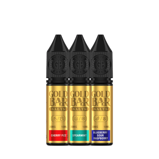 Gold Bar 10ml Nic Salts | 10-Pack