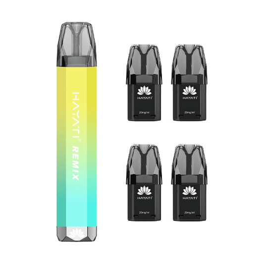 Hayati Remix 2400 Prefilled Pod Vape Kit | 5-Pack