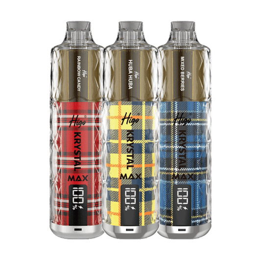Higo Krystal Max 7500 Limited Edition Prefilled Pod Vape Kit | 10-Pack