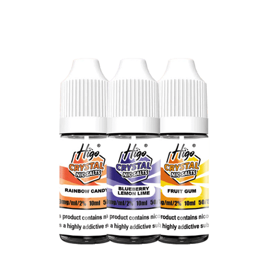 Higo Crystal 10ml Nic Salts | 10-Pack