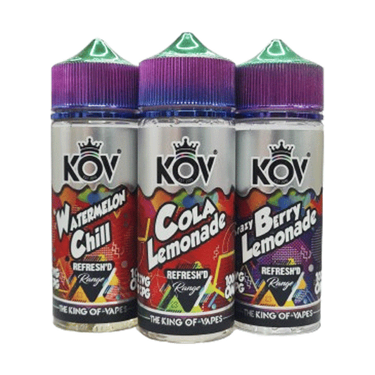 KOV Refresh'd Range 100ml E-Liquid Shortfill