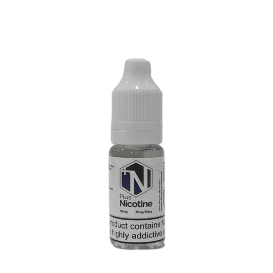 Plus Nicotine 18mg Nic Shot | 25-Pack