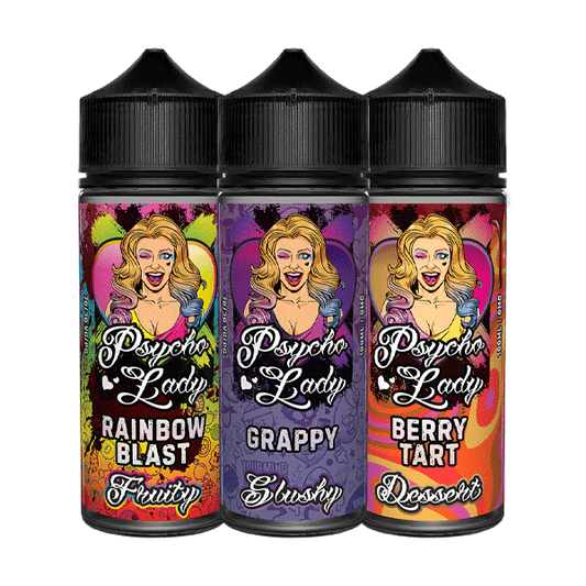 Psycho Lady 100ml E-Liquid Shortfill
