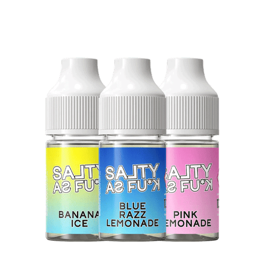 Salty As Fu*k 10ml Nic Salts | 10-Pack