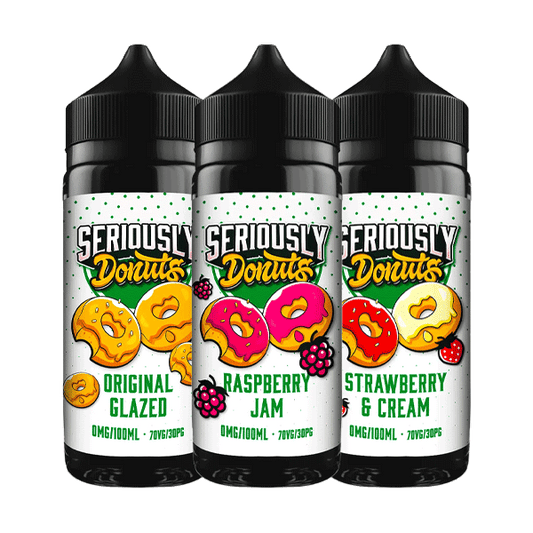 Doozy Seriously Donut 100ml E-Liquid Shortfill