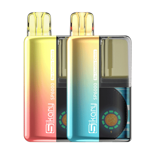Sikary Tako SP6000 Prefilled Pod Vape Kit | 5-Pack