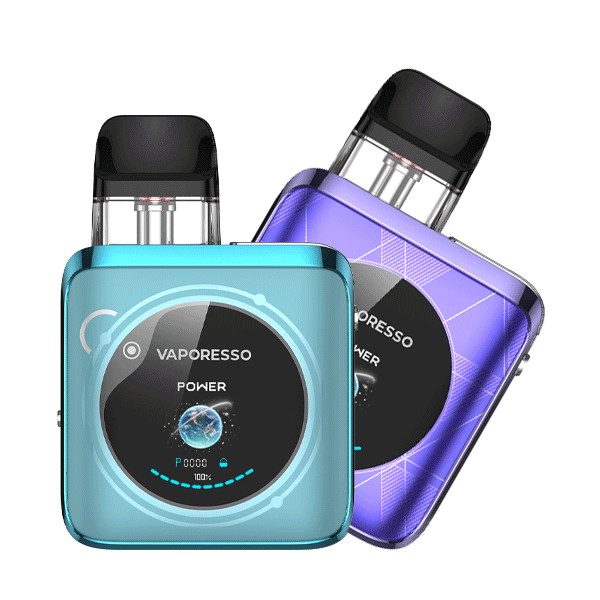 Vaporesso Xros 4 Nano Pod Vape Kit in blue and purple Vaporesso Xros 4 Nano Pod Vape Kit in blue and purple