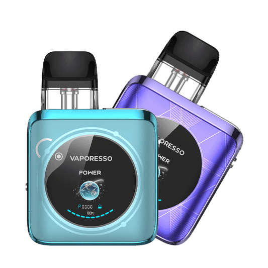 Vaporesso Xros 4 Nano Pod Vape Kit in blue and purple