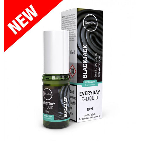 iBreathe 10ml Nicotine 3mg – Black Jack