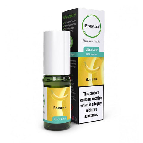 iBreathe 10ml Nicotine 3mg – Banana