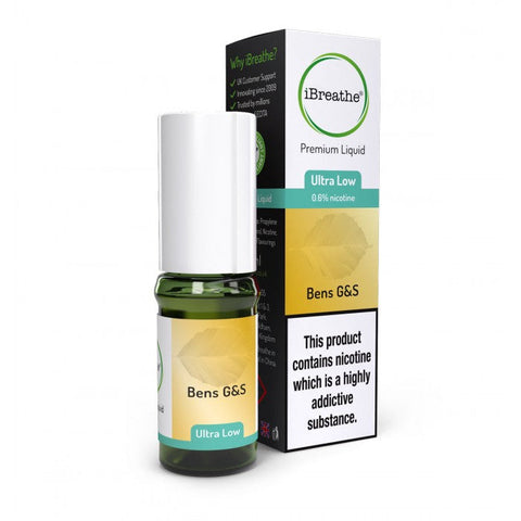 iBreathe 10ml Nicotine 18mg – Bens G&S