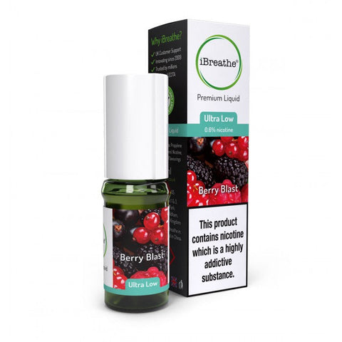 iBreathe 10ml Nicotine 6mg – Berry Blast