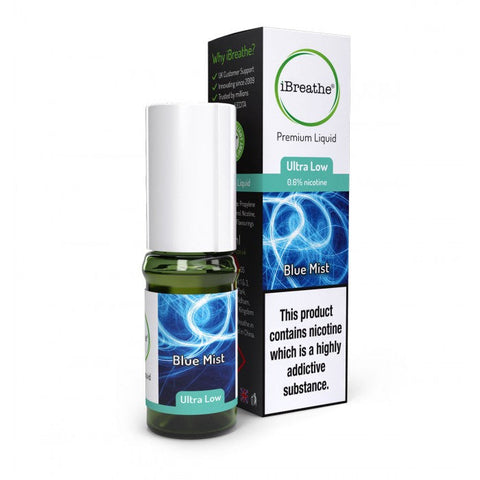 iBreathe 10ml Nicotine 12mg – Blue Mist