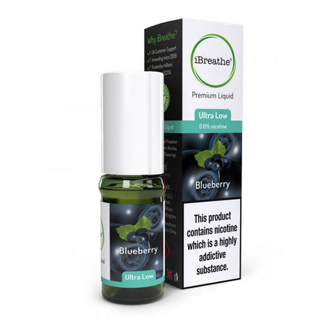 iBreathe 10ml Nicotine 3mg – Blueberry