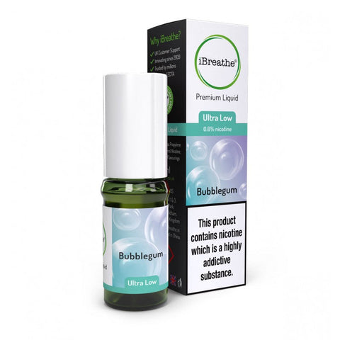 iBreathe 10ml Nicotine 18mg – Bubblegum