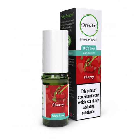 iBreathe 10ml Nicotine 18mg – Cherry