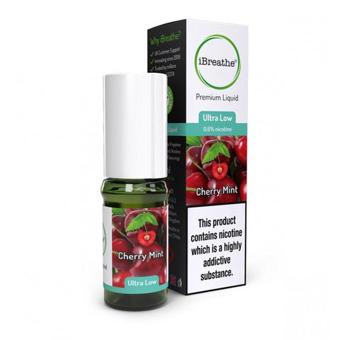 iBreathe 10ml Nicotine 6mg – Cherry Mint