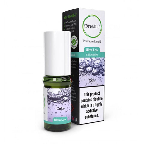 iBreathe 10ml Nicotine 12mg – Cola