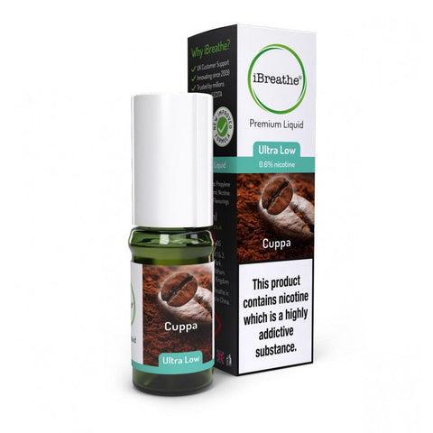 iBreathe 10ml Nicotine 18mg – Cuppa