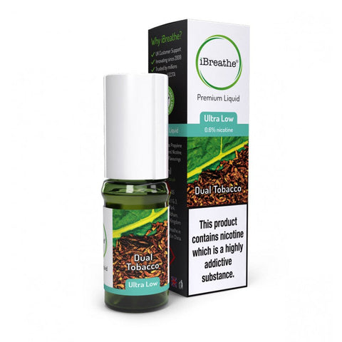 iBreathe 10ml Nicotine 6mg – Dual Tobacco