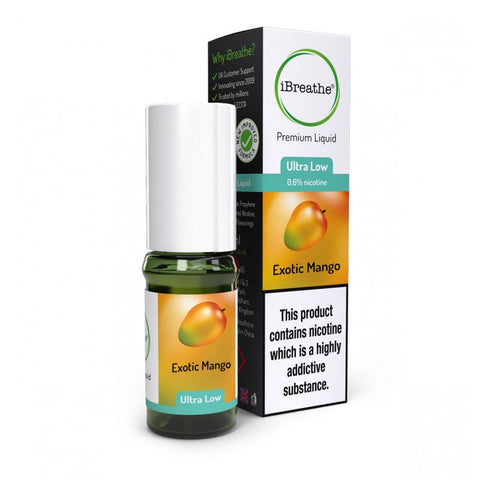 iBreathe 10ml Nicotine 18mg – Exotic Mango