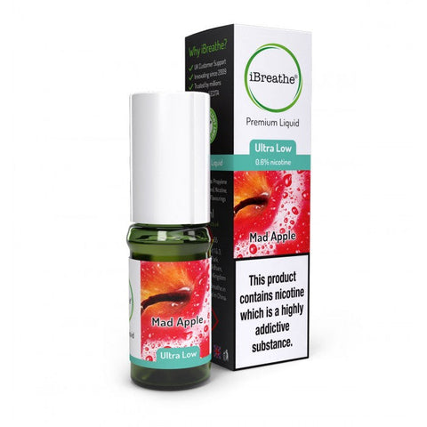 iBreathe 10ml Nicotine 12mg – Mad Apple