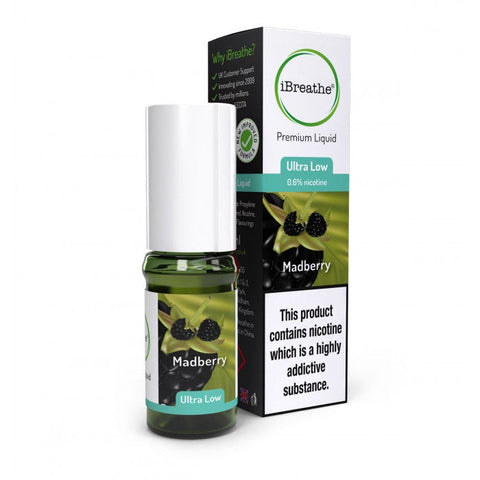iBreathe 10ml Nicotine 18mg – Madberry