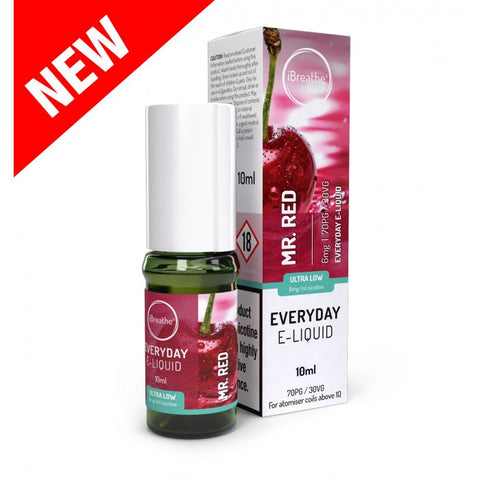 iBreathe 10ml Nicotine 12mg – Mr Red