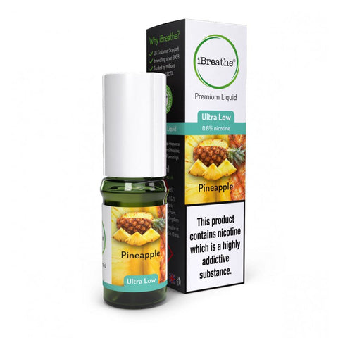 iBreathe 10ml Nicotine 18mg – Pineapple