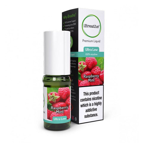 iBreathe 10ml Nicotine 6mg – Raspberry Mint