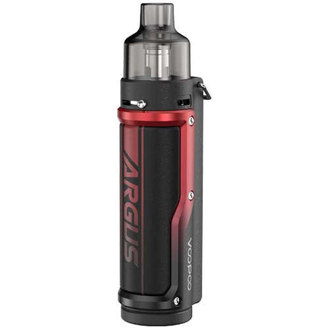 Voopoo Argus Pro Pod Vape Kit – Litchi Leather Red