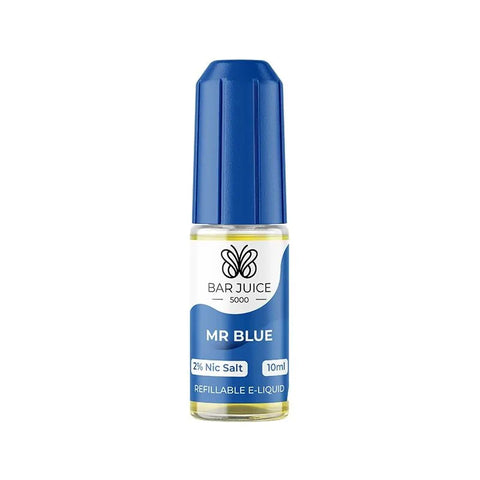 Bar Juice 5000 10ml Nic Salts – Mr Blue