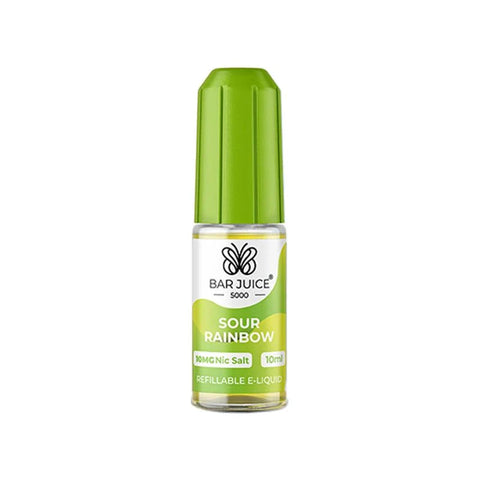 Bar Juice 5000 10ml Nic Salts – Sour Rainbow
