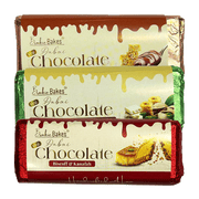 Brookie Bakes Kanafah Chocolate 30-Pack featuring vibrant packaging with images of delicious chocolate treats from The King Of Vapes