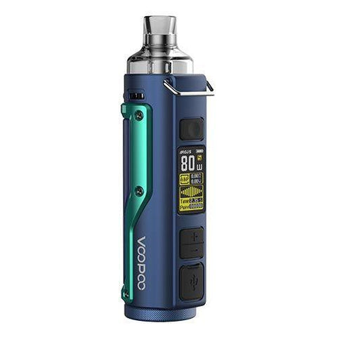 Voopoo Argus Pro Pod Vape Kit – Deep Sea and Cyan