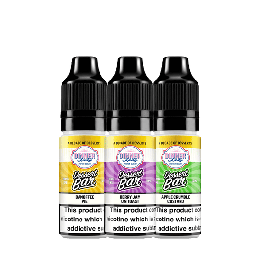 Dinner Lady Dessert Bar 10ml Nic Salts | 10-Pack