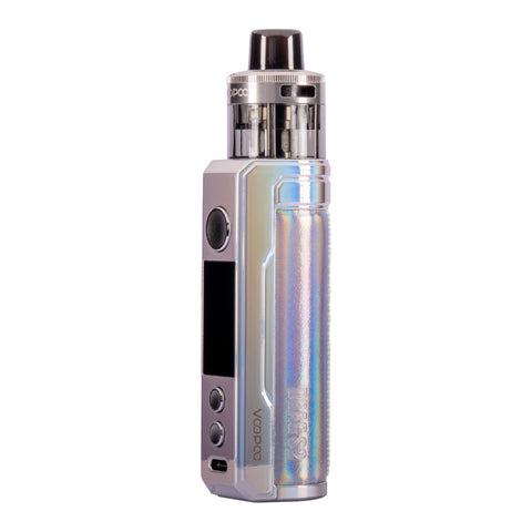 Voopoo Drag S2 Pod Vape Kit – Colourful Silver