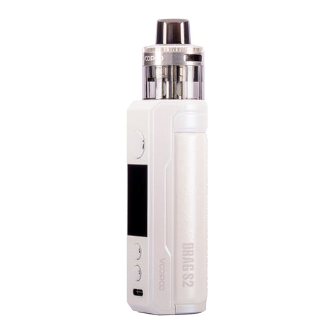 Voopoo Drag S2 Pod Vape Kit – Pearl White