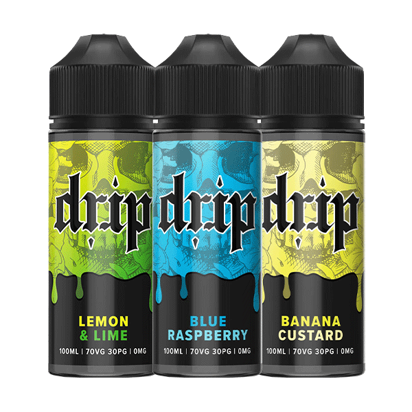 100 Drip Drip 100ml E-Liquid Shortfill | Wholesale Vape Supplier UK – The King ...