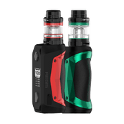 Geek Vape Aegis Solo 100W Kits standing upright, showcasing their compact and durable design