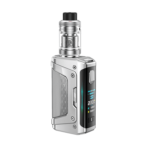Geekvape Aegis Legend 5 Vape Kit – Frost Silver