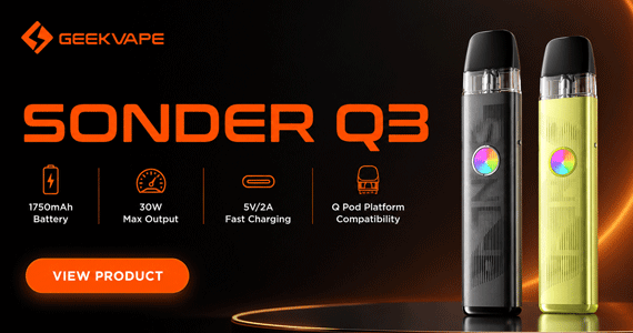 Geekvape Sonder Q3 pod vape kit wholesale banner