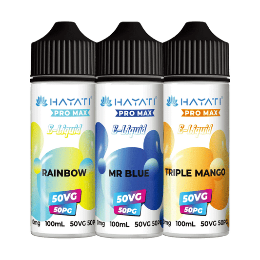 Hayati Pro Max 50vg 100ml E-Liquid Shortfill