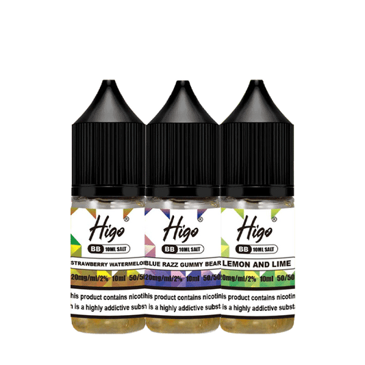 Higo BB 10ml Nic Salts | 10-Pack