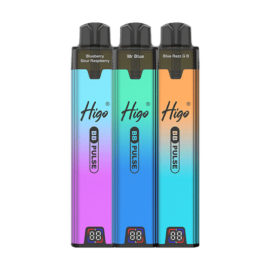 Higo BB Pulse 6000 Prefilled Pod Vape Kit | 10-Pack