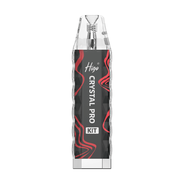 Higo Crystal Pro Rose Red refillable pod vape kit