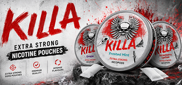 Killa nicotine pouches wholesale UK