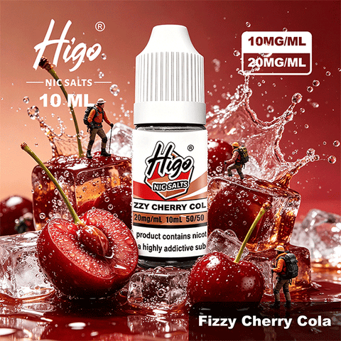 Higo 10ml Nic Salts – Fizzy Cherry Cola